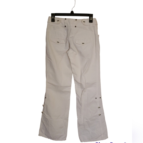 Mexx Women's Size 2 Flared White Jeans - Picture 3 of 7